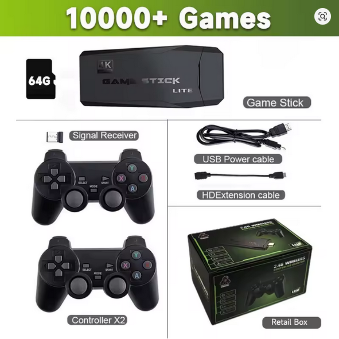 consola Retro con mas de 10.000 juegos
